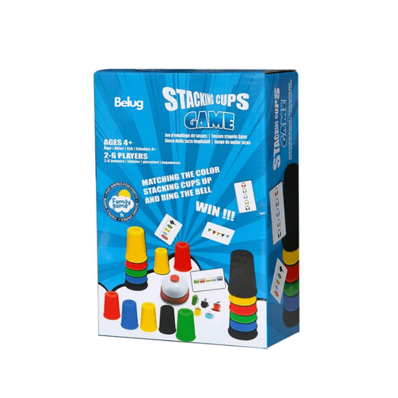 Juego Rápido De Apilar Y Emparejar Vasos Belug Multicolor