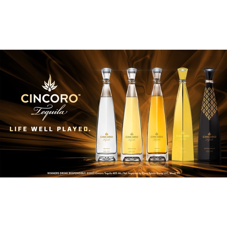 Cincoro Anejo Tequila, 750 ml Bottle, 40% ABV - Walmart.com