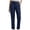 Dark Blue, variant on Women's Straight Leg Casual Pants, Multi-Pocket Solid Color Trousers, Comfortable Linen Pants Women Khaki S