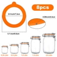 thumbnail image 1 of 8 silicone anti-leakage seals, 1 of 7