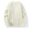 thumbnail image 2 of Men's Classic Soft Sweater Autumn Winter Mens Fashion Crewneck Pullover Soft Warm Sweaters Comfortable Stylish Sweaters, 2 of 3