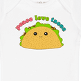 thumbnail image 4 of Inktastic Peace Love Tacos Boys or Girls Baby Bodysuit, 4 of 5