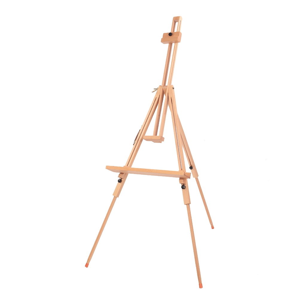 SEGMART Beech Wood Artist Easel for TableTop/Floor, 75.6'' Portable