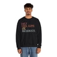 thumbnail image 4 of Machinist Sweatshirt Gifts Crew Neck Shirt Long Sleeve Unisex, 4 of 5
