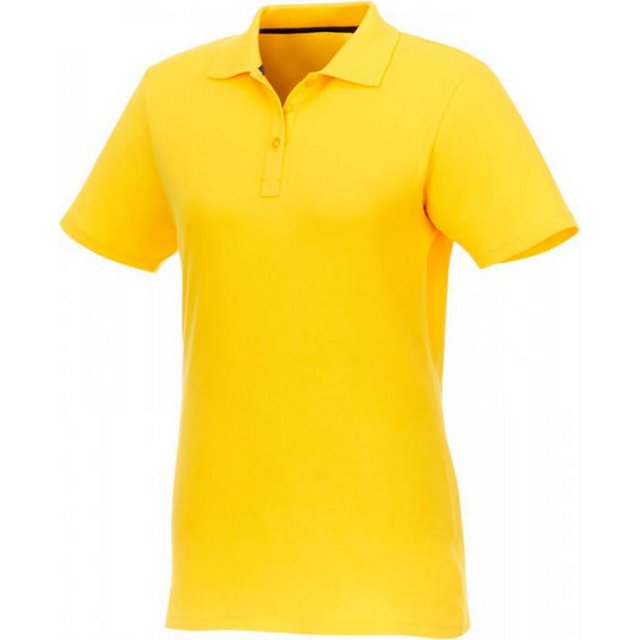 Elevate - Polo Helios Manga Corta para Mujer (Amarillo)