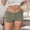 Green, variant on BLOCLOALO Denim Shorts Cargo Shortts Women's Cargo Shorts Elastic Waist Pockets Summer Casual Shorts Y2K Shorts Shorts for Women Mid Rise Shorts Shorts with Pockets Jean Shorts Brown L