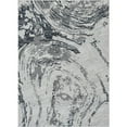 thumbnail image 3 of Luxe Weavers Modern Marble Swirl Gray 8x10 Area Rug for Bedroom, Metallic Abstract Carpet, 3 of 8