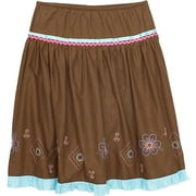 Unfabulous-Girl's Voile Below-the-Knee Skirt