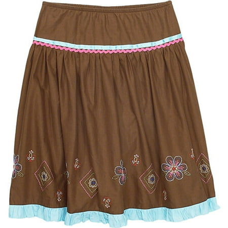 Unfabulous-Girl's Voile Below-the-Knee Skirt