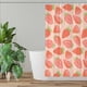 thumbnail image 2 of Cortina de ducha con diseño de fresas de KOMIKU, color rosa, moderna y minimalista, para el baño, decoración de bañera, cortina de ducha con diseño de fresas, de secado rápido, lavable, tela de, 2 of 6