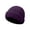 Purple, variant on Women's Fleece Lined Knit Beanie, Thickened Warm Winter Hat for Cold Weather Protection, Cozy and Soft for Daily Wear, Skiing, and Outdoor Activities-Dark Purple