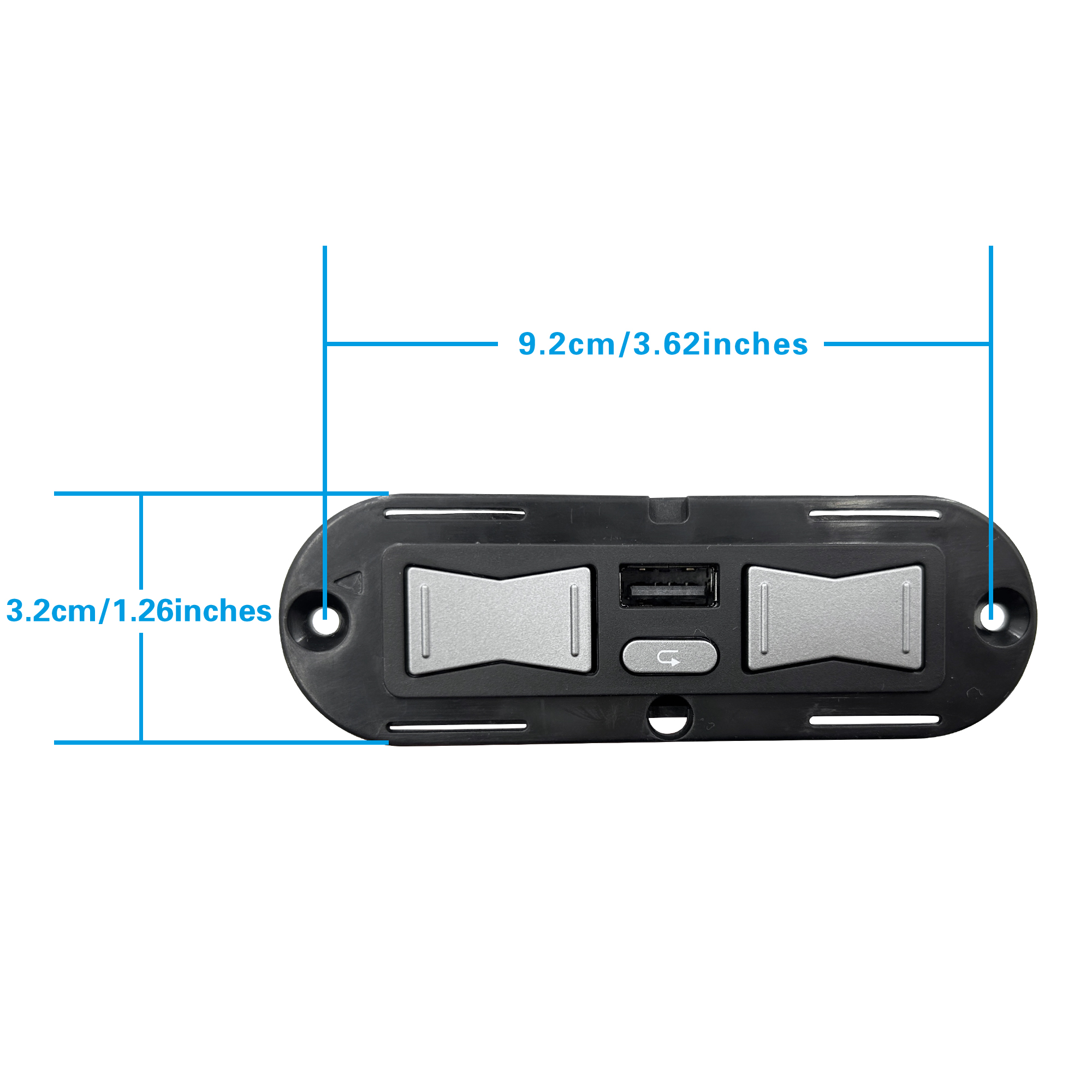 Power Recliner Lift Chair Emomo 5 Button 5 Pin Hand Control Model HX90HUE Replacement with USB
