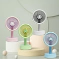 thumbnail image 2 of Mini Ventilateur Usb Robuste et Durable Mini Ventilateur Électrique Rechargeable de Bureau Mini Ventilateur Trois Vitesses Réglables Portable Neuf Ventilateur de Bureau, 2 of 5