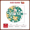 thumbnail image 2 of Fuzoiu Happy Mother's Day1 Print Christmas Tree Skirt,Xmas Christmas Decorations,Xmas Tree Mat for Farmhouse Holiday New Years Home Party Decor Tree Rugs-48", 2 of 6
