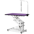 thumbnail image 2 of Hydraulic Dog Grooming Table, Professional Z-Lift Pet Grooming Table with Adjustable Overhead Arm & Noose for Dogs, 2 of 7