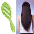 thumbnail image 1 of Cepillo para Desenredar Cabello Yinane Verde Pradera, 1 of 7