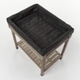 thumbnail image 4 of VegTrug Custom Wooden Raised Herb Garden Bed Planter with Herb Liners, Grey, 4 of 4
