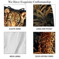 thumbnail image 4 of luoweisi Men's Beach Shorts Quick Dry Swim Trunks with Mesh Lining Leopard XL, 4 of 5
