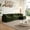 Green, variant on 111.4" U-Shaped Modular Sectional Sofa, 5-Seat Chenille Cloud Couch with 2 Ottomans & 5 Pillows, Comfy Deep Seat for Living Room, Green