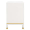 thumbnail image 5 of SAFAVIEH Baskin Contemporary White Rectangle Wood Storage End Table (18 in. W x 15 in. D x 24 in. H), 5 of 14