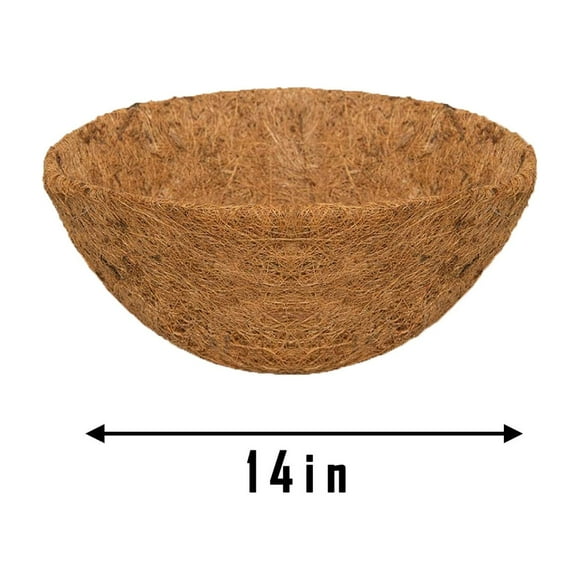 Sales Today Clearance! Hanging Basket Planter, Coconut Fiber Replacement Liner for Flower Pots, Self-Watering Hanging Pots for Garden & Home, Eco-Friendly Planter Inserts for Flowers