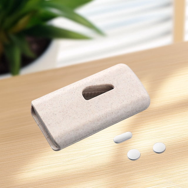 Birdeem Portable Pill Cutter and Pill Splitter, Adjustable Medication Dispenser for Precise Dosing of Tablets and Capsules, Compact Size with Durable Plastic Design, Easy to Use for Travel and Home