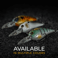 thumbnail image 4 of 6th Sense – Crush Series Squarebill Crankbait Bass Fishing Lure, Shallow Diving Hard Bait, 4 of 8