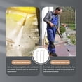 thumbnail image 2 of High Pressure Washer Wand Silver Copper Stainless Steel for Home Use Compatible Extension 3pcs, 2 of 8