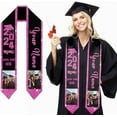 thumbnail image 4 of Personalized Congrats 2025 Graduation Stole, Graduation Stole Custom School Name, Your Name, Graduation Sash Gift, Class of 2025 Grad Sash, 4 of 5