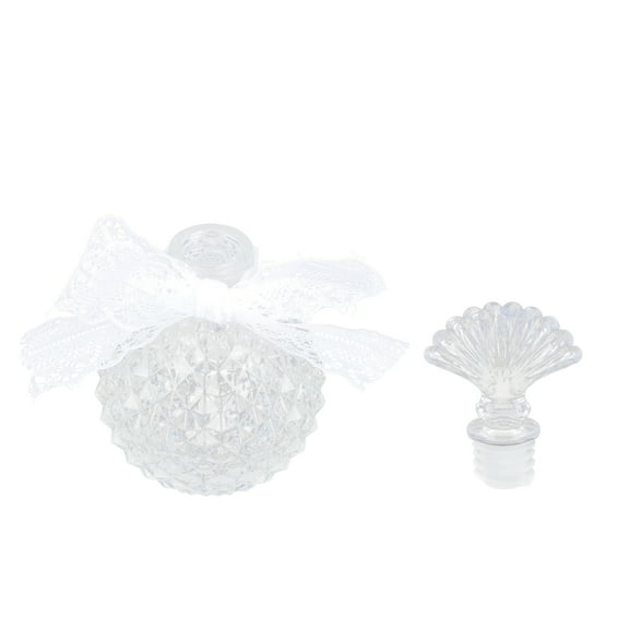 WHAMVOX Chic Transparent Glass Bottle for Storage Use Simple and Design 70ml