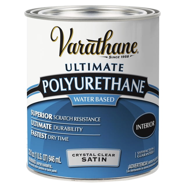 Poliuretano Varathane a base de agua Ultimate Quart Satin