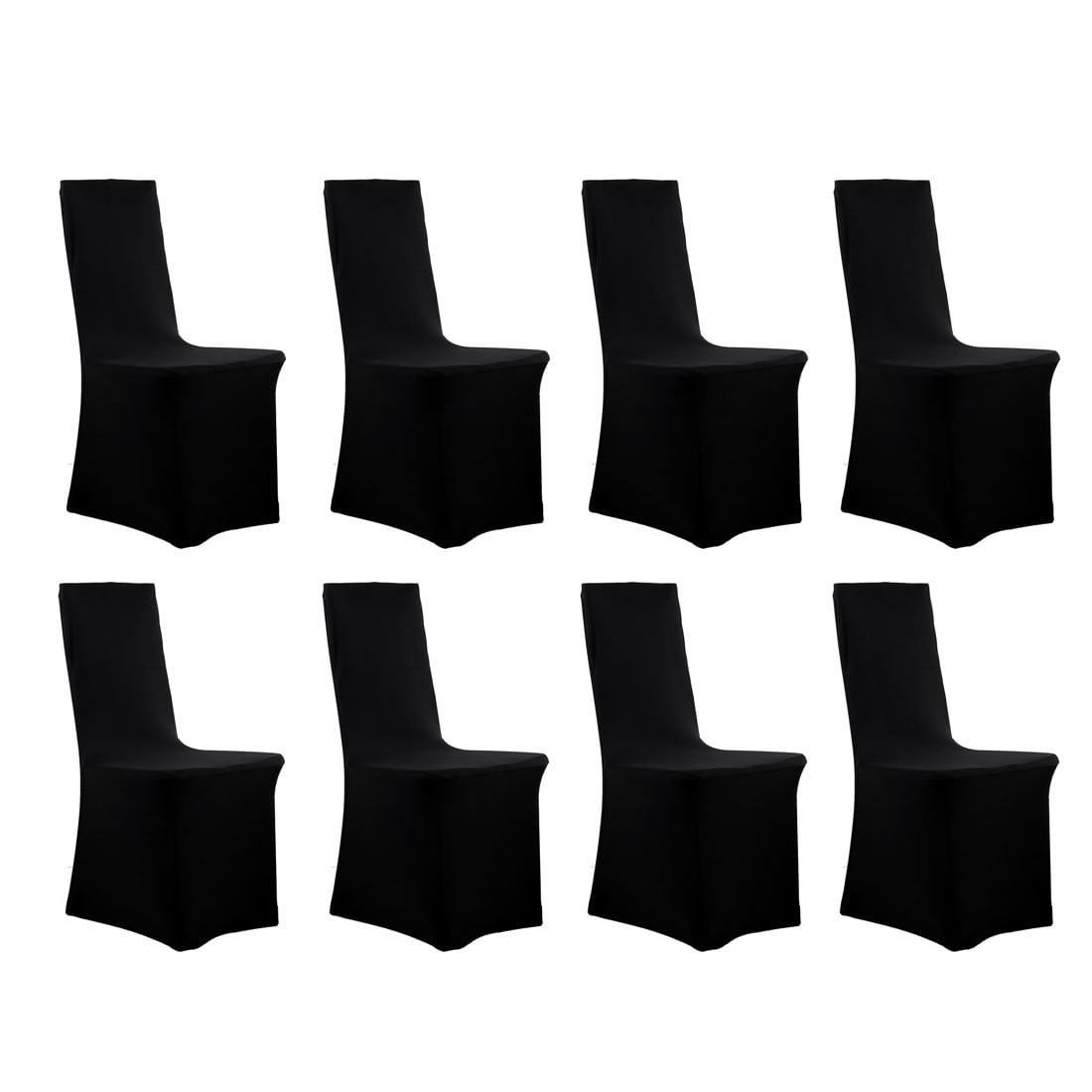 Unique Bargains Stretch Dining Room Chair Covers Slipcovers set of 8