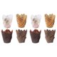 thumbnail image 2 of Moldes para Magdalenas, 1000 Tazas de Tulipanes para Hornear Tazas para Muffins Forros para Magdalenas Estuches, 2 of 5