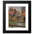 thumbnail image 2 of Charles Vetter 12x14 Black Modern Framed Museum Art Print Titled - At the Auer Muhlbach in Munich (1917.), 2 of 5