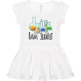 thumbnail image 3 of Inktastic Future Scientist with Beakers, Test Tubes and Formulas Girls Toddler Dress, 3 of 5