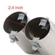 thumbnail image 3 of 6cm Boquilla Doblado Tubo Cola de Escape Doble Acero Inoxidable para Passat, 3 of 3