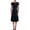Navy, variant on SLNY Womens Lace Sequined Midi Dress