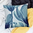thumbnail image 2 of BANET Flower Throw Pillow , Bunch of Different Size Complex Structures of Art Print, Decorative Square Accent Pillow Case 12x12in, 2 of 5