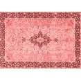 thumbnail image 1 of Ahgly Company Indoor Rectangle Medallion Red Traditional Area Rugs, 5' x 7', 1 of 4