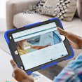 thumbnail image 4 of XYX For iPad 9th/8th/7th Generation 10.2 inch Case, 360 Rotating Shockproof Cover with Stand, Screen Protector, Shoulder Strap, Blue, 4 of 7