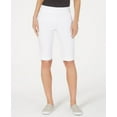 thumbnail image 2 of MSRP $50 Charter Club Petite Pull-On Bermuda Shorts White Size PXL, 2 of 2