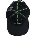 thumbnail image 3 of Men's Lacoste Black Oversized Crocodile Strapback Cap - OSFA, 3 of 3