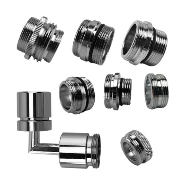 Kit de aireador extensor giratorio de 720 grados, extensor de grifo, potenciador de lavado facial profesional, aireador de grifo para lavabo de baño