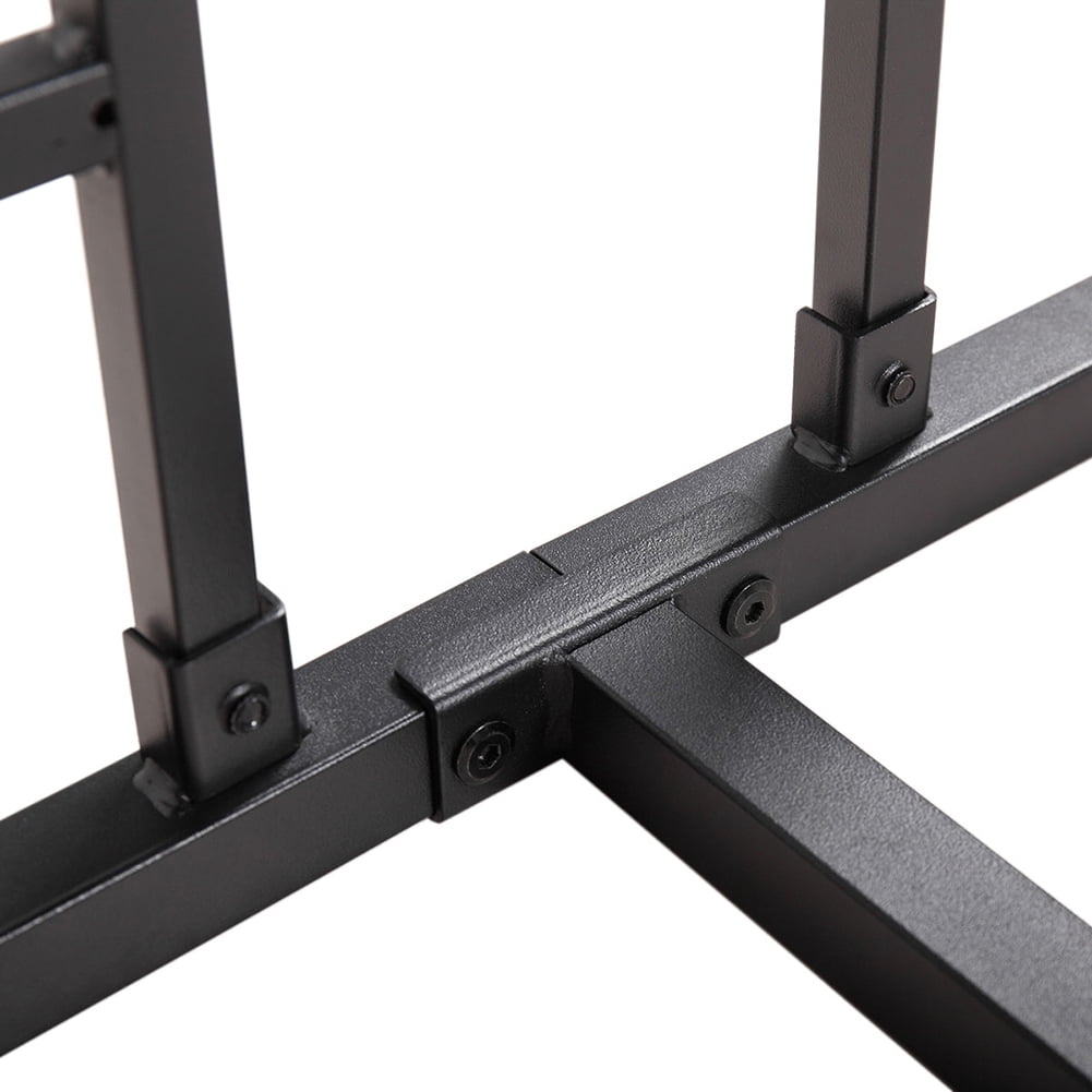 Kadyn Queen Size Bed Frame, Metal Queen Bed Frame with 14" Large Bed Storage Space, Black Kadyn Queen Size Bed Frame, Metal Queen Bed Frame with 14" Large Bed Storage Space, Black