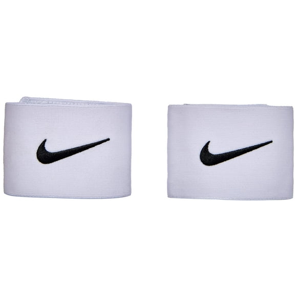 Nike Unisex's Guard Stay II Football Straps, White/Black, One Size