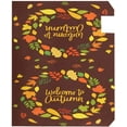 thumbnail image 3 of Welcome to Autumn Magnetic Mailbox Cover MailWraps Garden Yard Home Decor for Outside Oversized-25.5" x20.8" 91, 3 of 5