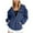Dark Blue, variant on Hoodies for Women Long Sleeve Zip Hoodies for Women Graphic Hoodie Black Sweatshirt Fall Outfits for Women 2025 Trendy Clothes for Women