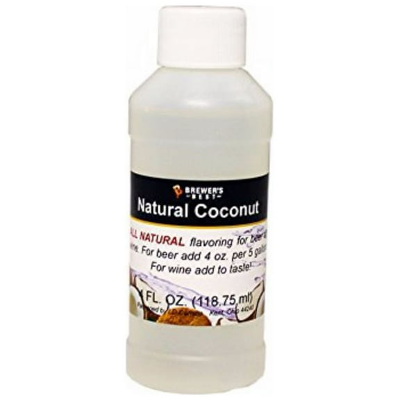 Brewer's Best Natural Beer and Wine Fruit Flavoring (Coconut)
