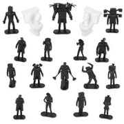 Skibidi Toilet Brand Battle Bucket, Collectible Figures, Officially Licensed Skibidi Toilet Brand Toys