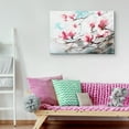 thumbnail image 2 of Masterpiece Art Gallery Spring Magnolia Cherry Blossoms By Canotstop Canvas Art Print 24" x 36", 2 of 4